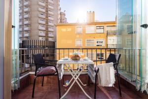 Balkón alebo terasa v ubytovaní Sur Suites Perla 6-4