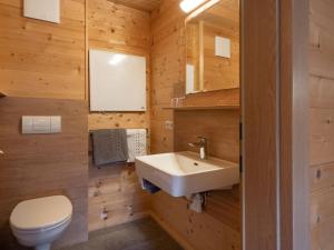 ein Badezimmer mit Waschbecken und Toilette in der Unterkunft Apartment Talbach by Interhome in Laimach