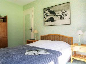 Postelja oz. postelje v sobi nastanitve Apartment Le Bois du Bouchet-1 by Interhome