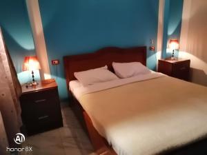 Postel nebo postele na pokoji v ubytování Al Hambra Hotel