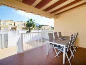 Balkon lub taras w obiekcie Holiday Home Luz del Sol by Interhome