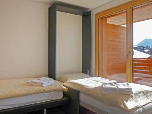 Postel nebo postele na pokoji v ubytování Apartment Hundschopf - Am Lehn by Interhome