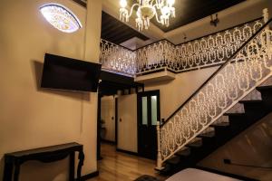 TV a/nebo společenská místnost v ubytování Quinta Esencia