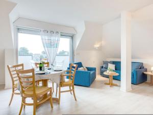 Χώρος καθιστικού στο Studio Bleue Océane by Interhome