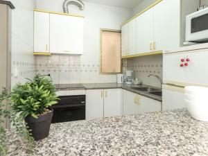 A kitchen or kitchenette at Apartment Golf Sant Jordi by Interhome