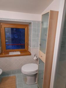 Koupelna v ubytování Casa Sigiu - La Vetta