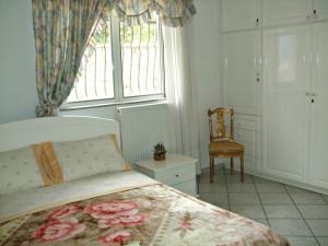 Rúm í herbergi á Kristallia Rooms