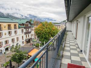 Widok na góry z tego apartamentu