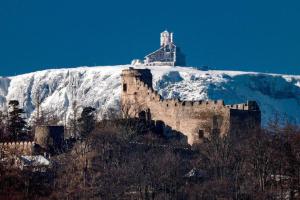 Výhľad na hory alebo výhľad na hory priamo z apartmánu
