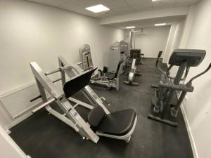 Posilňovňa alebo fitness centrum v ubytovaní Lazy Deer - Apartamenty
