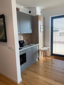 Kuchyňa alebo kuchynka v ubytovaní Lazy Deer - Apartamenty