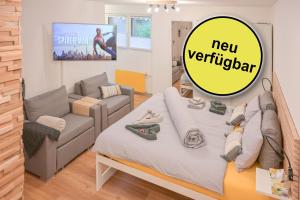 Χώρος καθιστικού στο Ambassador Yellow Home