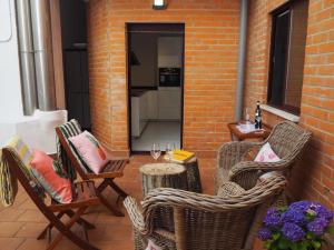 Posezení v ubytování Blanco Y Negro