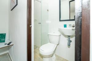Koupelna v ubytování Ayenda Casa San Pablo