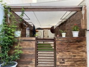 A balcony or terrace at Corralejo Garden&Relax