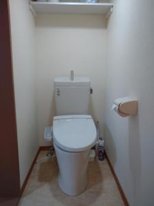 Bathroom sa コウノトリの里の宿