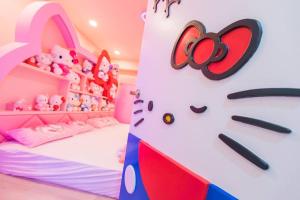 Postelja oz. postelje v sobi nastanitve Kids Fun B&B