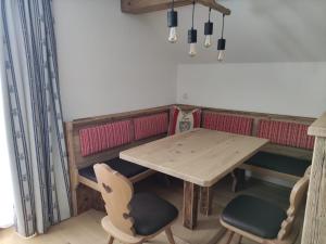 Posezení v ubytování Bauernhof - Appartement beim Zefferer