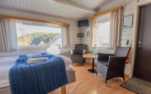 Posezení v ubytování Hafsten Resort