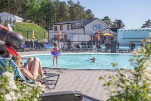 Poolen vid eller i närheten av Hafsten Resort