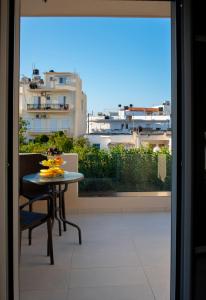 A balcony or terrace at Ierapetra flats