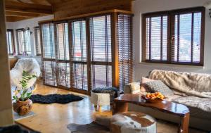 A seating area at Rodope Nook Guest house