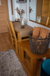 A seating area at Rodope Nook Guest house