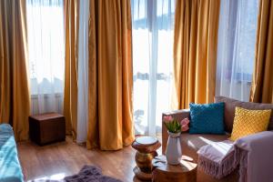 A seating area at Rodope Nook Guest house