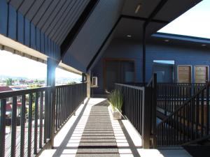 Ein Balkon oder eine Terrasse in der Unterkunft Departamentos San Bruno