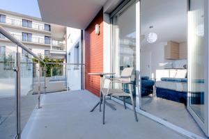 Balkón nebo terasa v ubytování Resort Apartamenty Klifowa Rewal 19