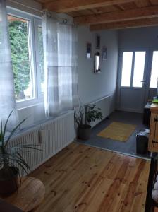 Χώρος καθιστικού στο Apartman Čivović