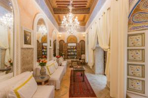 Riad Palais Des Princesses & Spa的休息区
