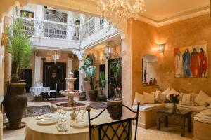 Riad Palais Des Princesses & Spa的休息区