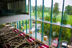 Balkón nebo terasa v ubytování Toila Spa Hotel