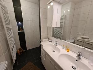 Koupelna v ubytování Apartment am Ziller