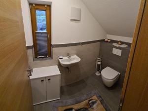 Koupelna v ubytování Apartment am Ziller