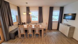 Kuchyň nebo kuchyňský kout v ubytování Apartment am Ziller