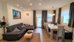 Posezení v ubytování Apartment am Ziller