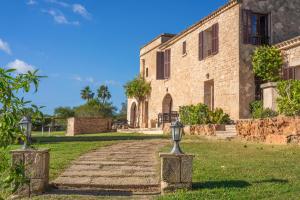 Vonkajšia záhrada v ubytovaní Es turo d Eivissa