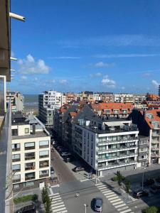 Nespecifikovaný výhled na destinaci Nieuwpoort nebo výhled na město při pohledu z apartmánu