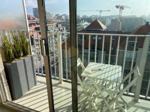 Balkón nebo terasa v ubytování Au 9 sans 6 : Studio lumineux vue mer latérale