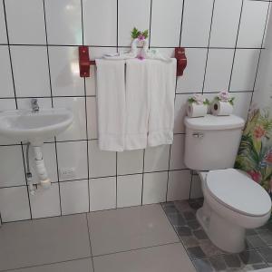 Ένα μπάνιο στο Cabañas Daneysha