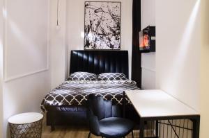 Posteľ alebo postele v izbe v ubytovaní Main Square Luxury Apartment