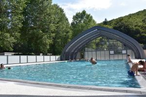 Bazén v ubytování Lodges du Sancy nebo v jeho okolí