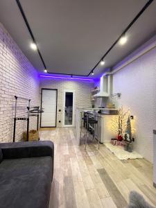 Η κουζίνα ή μικρή κουζίνα στο Loft_apartment