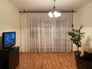 TV a/nebo společenská místnost v ubytování Apartments Anna