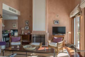 Μια τηλεόραση ή/και κέντρο ψυχαγωγίας στο Villa Lavanda