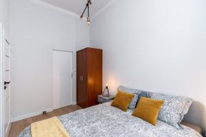 Posteľ alebo postele v izbe v ubytovaní St. Florian cozy loft