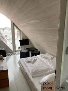 Letto o letti in una camera di Besidka