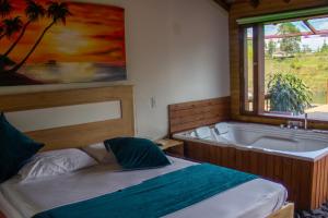 Letto o letti in una camera di Sotavento Cabañas